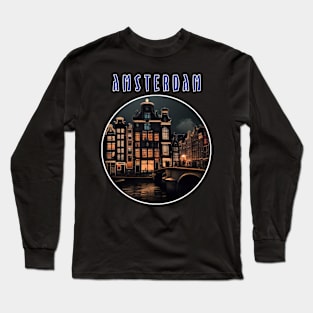 amsterdam netherlands skynight Long Sleeve T-Shirt